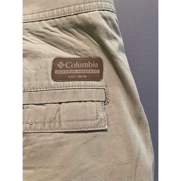 Columbia Men's Khaki Pants Beige 40x32 Relaxed Fit  Pockets Casual, Outdoors - Picture 7 of 10